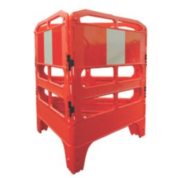 Melba Swintex  3-Part Utility Pedestrian Barrier Red 750mm