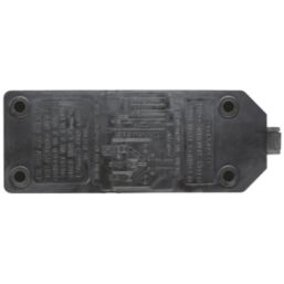 Masterplug 13A 2-Gang Unfused Rewireable Socket  Black