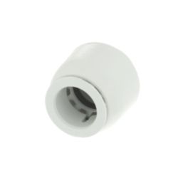Hep2O  Plastic Push-Fit Stop Ends 22mm 10 Pack