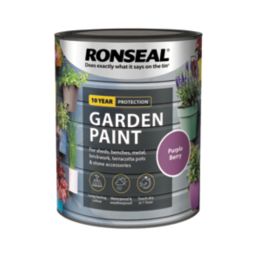 Ronseal 750ml Purple Berry Matt Garden Paint