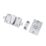 Smith & Locke Bathroom Indicator Bolt Polished Chrome