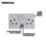 Essentials  13A 2-Gang 2-Pole Switched Socket + 3.1A 15W 2-Outlet Type A & C USB Charger White with White Inserts