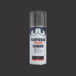 Fortress Trade  400ml Black Gloss Anti Corrosive Metal Spray Paint