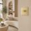 LAP  1-Gang 2-Way LED Dimmer Switch  Satin Brass with Black Inserts
