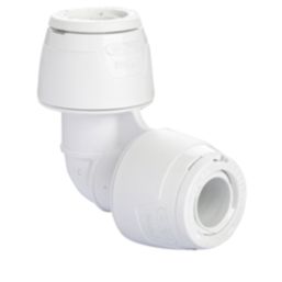 Hep2O  Plastic Push-Fit Equal 90° Keyless Elbow 10mm