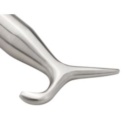 Smith & Locke Pole Hook Satin Nickel 22.5mm x 115mm
