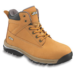 JCB Workmax    Safety Boots Honey Size 12