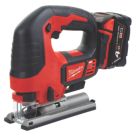 Milwaukee M18 BJS-402C 18V 2 x 4.0Ah Li-Ion RedLithium  Cordless Jigsaw