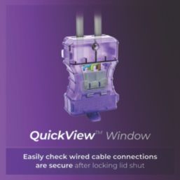 Luceco FType Ultra Flat Fixed  Fire Rated LED Downlight Dim to Warm & CCT  White 4-6W 675/690lm