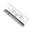 Smith & Locke Polished Chrome  Door Hinge 100mm x 42mm 2 Pack