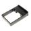 FloPlast  Square Easyfit Pipe Clip Black 65mm 10 Pack