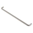 Eurospec Fire Rated D Pull Handle Satin Stainless Steel 19mm x 619mm