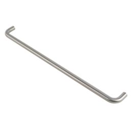 Eurospec Fire Rated D Pull Handle Satin Stainless Steel 19mm x 619mm