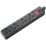 Masterplug 13A 4-Gang Unfused Rewireable Fused Socket with Neon Black