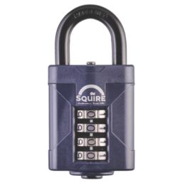 Squire  Water-Resistant  Combination  Padlock Blue 50mm