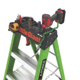 Little Giant Fibreglass 1.14m 4 Step Swingback A Frame Step Ladder