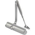 Smith & Locke 83 Series Fire Rated Overhead Door Closer Silver