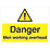 "Danger Men Working Overhead" Sign 300mm x 400mm