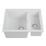 Carysil EN50REV-WH 1.5 Bowl Granite Composite Kitchen Sink White Reversible 555mm x 218mm