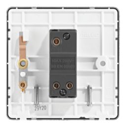 Arlec  10A 1-Gang 2-Way Light Switch  Polished Chrome