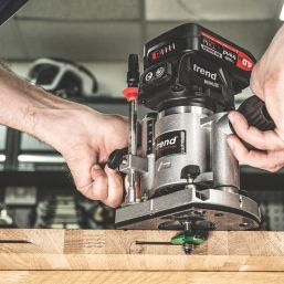 Trend C152X1/4TC Bearing-Guided Biscuit Jointer Cutter 1/4" 4mm