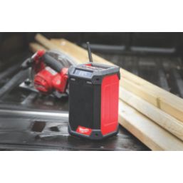 Milwaukee M12RCDAB+-0 230V or 12V DAB+ / AM / FM Radio Charger