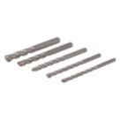 Makita  Straight Shank Masonry Drill Bit Set 5 Pieces
