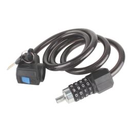 Smith & Locke Plastic & Steel Cable Lock 165mm x 12mm