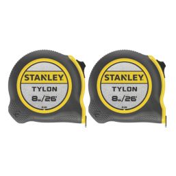 Stanley  8m Tape Measure Set 2 Pack