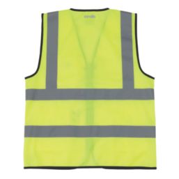 Scruffs  Hi-Vis Work Vest Yellow / Navy Large 50" Chest
