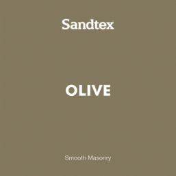 Sandtex 5Ltr Ultra Smooth Olive Masonry Paint
