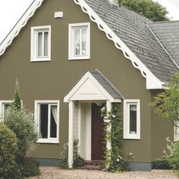 Sandtex 5Ltr Ultra Smooth Olive Masonry Paint