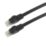 Labgear Black Unshielded RJ45 Cat 6 Patch Lead 1m