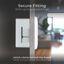 British General  Fire Rated 2-Gang Dry Lining  Box 47mm