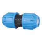 Flomasta  MDPE Straight Coupler 20mm x 20mm