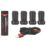 Milwaukee L4 HLRP Rechargeable LED USB Hard Hat Headlamp Red/Black 600lm