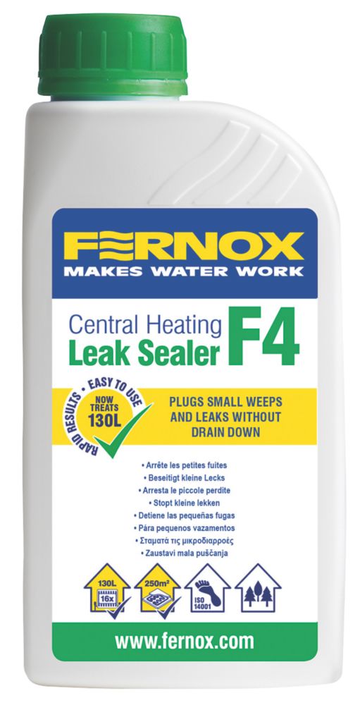 Fernox F4 Central Heating Leak Sealer 500ml Screwfix