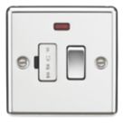 Knightsbridge  13A Switched Fused Spur with LED Polished Chrome