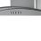 Essentials NNCGHS60UK Curved Glass Hood Stainless Steel 600mm