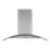 Essentials NNCGHS60UK Curved Glass Hood Stainless Steel 600mm