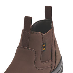 Site Merrien   Safety Dealer Boots Brown Size 10