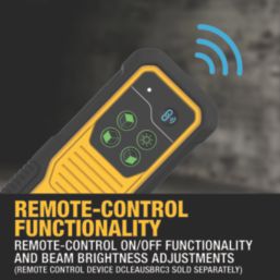 DEWALT DCLE14301GB-XJ Green Self-Levelling Multi-Line USB 3 x 180° Beam Laser