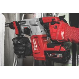 Milwaukee M18BLHX-0X 7.26kg 18V Li-Ion RedLithium Brushless Cordless SDS Plus Hammer Drill - Bare