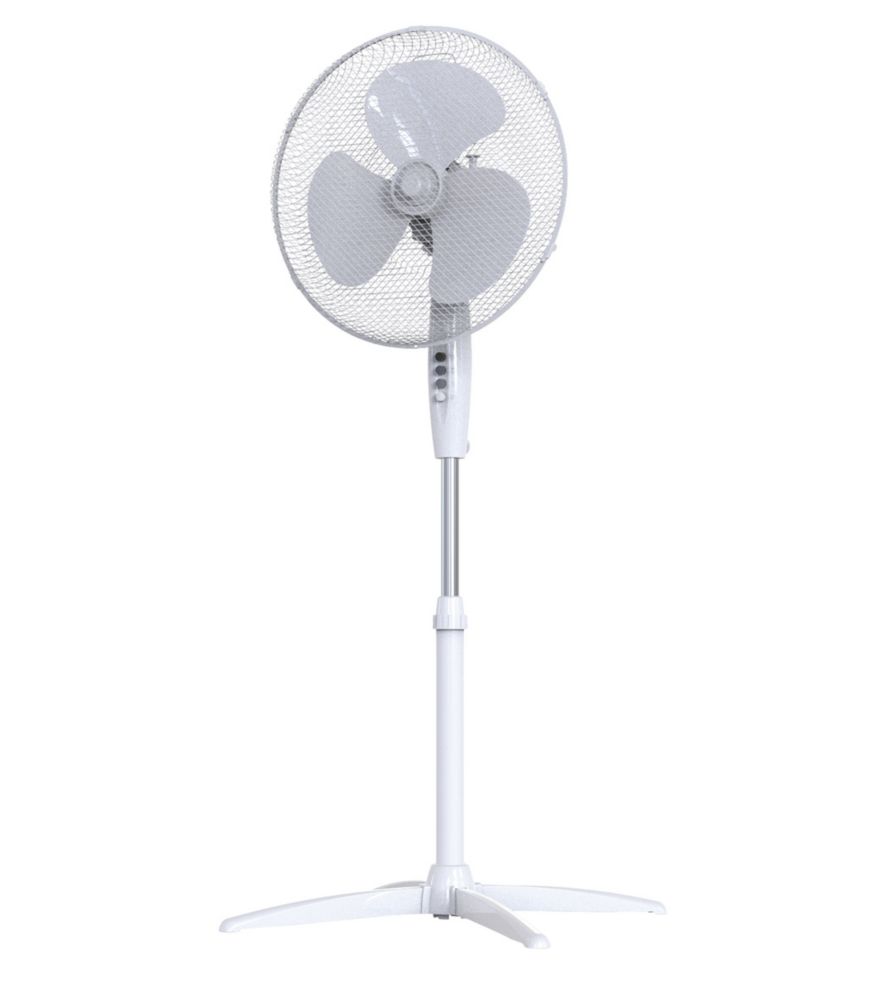 Essentials 16" Pedestal Fan 220240V Screwfix
