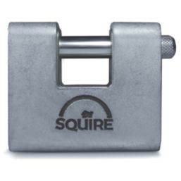 Squire ASWL2 Brass  Water-Resistant  Block Padlock 80mm