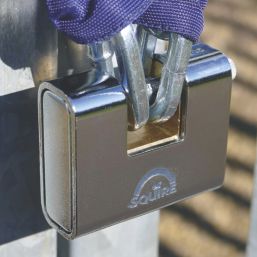 Squire ASWL2 Brass  Water-Resistant  Block Padlock 80mm