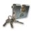 Squire ASWL2 Brass  Water-Resistant  Block Padlock 80mm