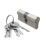 Smith & Locke 6-Pin Euro Double Cylinder Lock 35-35 (70mm) Silver 2 Pack