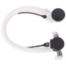 ETAL Freeflow Matt Black Round Head Bath Overflow Filler Tap  With Pop-Up Waste