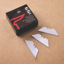 Forge Steel  Straight  Utility Knife Blade 100 Pack